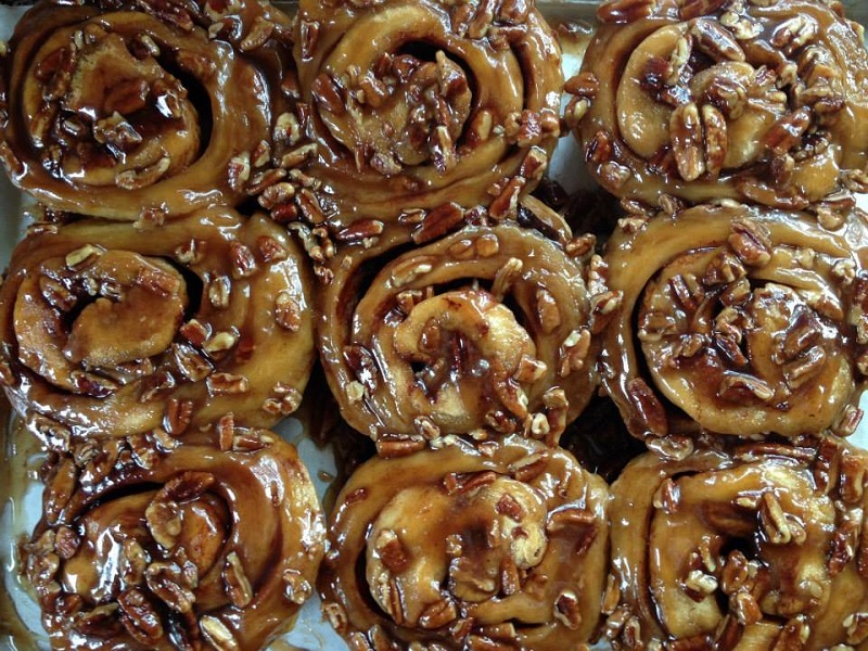 Nutty Cinnamon Rolls